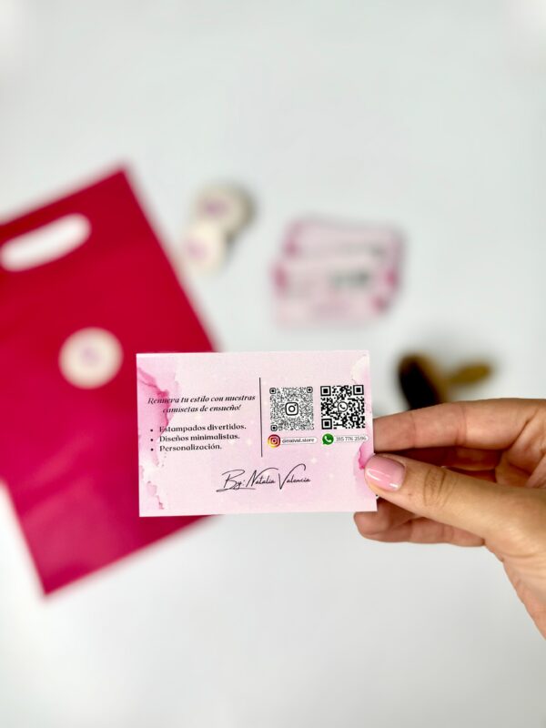 Promo Especial 100 Tarjetas de Presentación por solo $24.900 - Imagen 2
